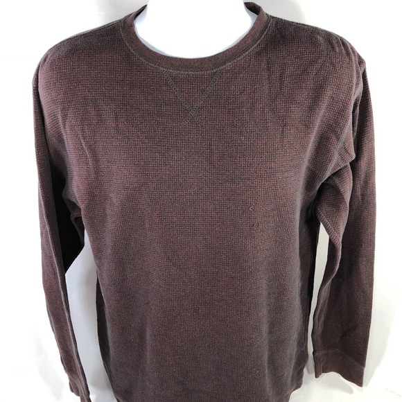Redhead Long Sleeve T Shirt Burgandy Pullover Size Medium Crew Neck Top Red Head - Picture 1 of 10